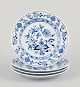 Meissen, 
Germany. Blue 
Onion pattern. 
Four plates.
Hand-painted 
in blue.
Approximately 
from ...