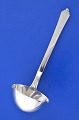 Georg Jensen 
silver with 
towers marks 
/830 silver.  
Pyramid sauce 
Ladle # 153, 
length 18cm. 7 
...