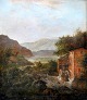 Møller, Jens 
Peter (1783 - 
1854) Denmark: 
Landscape with 
...