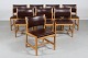 Børge Mogensen
Set of 8 
chairs model BM 
72
made of solid 
oak with 
lacquer
upholstered 
with ...