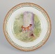 Royal 
Copenhagen 
Fauna Danica, 
dinner plate 
featuring a 
motif of a fox.
Hand-painted. 
Gold ...