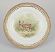 Royal 
Copenhagen 
Fauna Danica, 
dinner plate 
featuring a 
motif of a roe 
deer. Gold ...