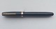 Black 
Waterman's 515D 
fountain pen. 
Made in England 
in the 1940s. 
Push button ink 
refill. Does 
...