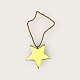 Georg Jensen, 
Christmas 
ornament, 1990, 
Gilded star 
*Perfect 
condition*