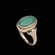 Knud Hejl - 
Denmark. 14k 
Gold Ring with 
Jadeite.
Designed and 
crafted by Knud 
Hejl 1950 - ...