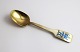 Michelsen. 
Sterling silver 
gold plated. 
Commemorative 
spoon 1969. 
King Frederik 
IX's 70th ...