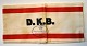 Danske Kvinders 
Beredsskab's 
(DKB) armband 
and silver 
brooch. 1939 
ff. Denmark. 8 
x 17 cn, ...