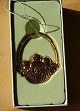 Rosendahl 
Denmark, Easter 
pendant in 
gilded brass. 
Designed by 
Ole Kortzau. 
Basket with 3 
...