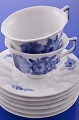 Royal 
Copenhagen 
porcelain. RC 
Blue flower 
angular. Cups & 
saucers no. 
8500. Height 6 
cm. ...