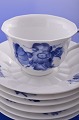 Ryoal 
Copenhagen 
porcelain. RC 
Blue flower 
angular. Coffee 
set no. 
10/8608. Height 
5.5cm. ...
