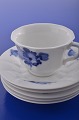 Espresso cup, 
Royal 
Copenhagen 
porcelain. RC 
Blue 
flower/angular. 
Cups & saucer 
no. 8562. 
Height ...