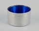 Just Andersen. 
Salt cellar in 
pewter. Insert 
in blue glass.
Approximately 
from the ...