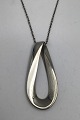 Georg Jensen 
Sterling Silver 
Pendant No 452A 
Infinity 
Measures 7.4 cm 
(2.91 inch) 
Weight 36 gr 
...