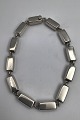 Hans Hansen 
Sterling Silver 
Modern Necklace 
(12 links) 
Measures 43 cm 
(16.92 inch) 
Weight 104.4 
...