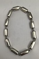 Hans Hansen 
Sterling Silver 
Modern Necklace 
(12 links) 
Measures 45 cm 
(17.71 inch) 
Weight 93.5 ...