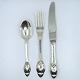 Evald Nielsen; 
Silver cutlery 
no. 6 for 8 
persons, 24 
pieces