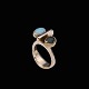 Ole Waldemar 
Jacobsen. 14k 
Gold Ring with 
Opals.
Designed and 
crafted by Ole 
Waldemar 
Jacobsen ...