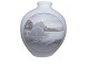 Royal 
Copenhagen Art 
Nouveau, large 
vase decorated 
with a horse 
and signed by 
artist Gotfred 
...