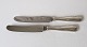 Cohr Double 
fluted knife in 
silver and 
steel 
Stamped: CMC - 
the three 
towers 
Length 20.5 cm 
...