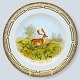 Royal 
Copenhagen, 
Flora Danica 
Animal 
porcelain; 
Fauna Danica 
dinner plate 
no. ...
