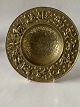 Large beautiful 
approx. 60 year 
old 
ashtray/dish 
made of solid 
brass. Rand 
represents the 
12 ...
