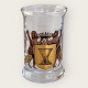 Holmegaard, 
Dram glass, 
Coat of arms of 
King Hans, 5.5 
cm high, 3.8 cm 
in diameter 
*Nice 
condition*