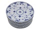 Royal 
Copenhagen Blue 
Fluted Full 
Lace, salad 
plate.
Decoration 
number 1/1086.
Factory ...