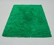 Scandinavian textile designer.Rya carpet in pure cotton.Green tones.1970s.Perfect ...