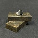 Men's ring in 
silver with 
onyx