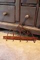 Antique 19th 
century wrought 
iron hook with 
5 hooks og with 
a super fine 
patina. 
Was ...