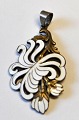 A. Dragsted 
pendant in 
sterling 
silver, 20th 
century. 
Decoration in 
the form of 
foliage and ...