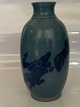 Stoneware, 
Vase, Sylvest 
Ceramics
Two-tone 
lavender blue 
vase with 
details from 
Sylvest ...