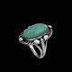 Georg Jensen. 
Sterling Silver 
Ring #1 with 
Amazonite.
Designed by 
Georg Jensen 
...