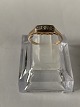 Women's ring with brilliants in 14 carat goldStamped ...