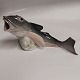 Royal 
Copenhagen 
figure of fish. 
Model number 
286. Produced 
between 
1900-1923. Has 
a small cut ...