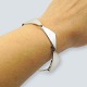 Hans Hansen 
silver 
jewellery.
bracelet made 
of sterling 
silver designed 
by Bent 
Gabrielsen and 
...