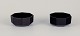 Arcoroc, 
France.
Two octagonal 
bowls in black 
porcelain.
1970s/80s.
Marked.
Perfect ...