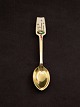 A Michelsen 
gold-plated 
sterling silver 
Christmas spoon 
1949 item no. 
581488