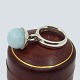 Regitze 
Overgaard for 
Georg Jensen; 
Ring in 
sterling 
silver, set 
with 
aquamarine.
Design no. ...