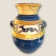 Knabstrup, 
Floor vase, 
With animal 
motif, 49 cm 
high, 37 cm in 
diameter *With 
major repairs*