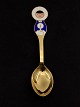 A Michelsen 
gold-plated 
sterling silver 
Christmas spoon 
1969 item no. 
581850