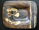 Jørgensen, 
Trille (1944 - 
) Denmark: Dish 
in stoneware. 
Decorated with 
brown and black 
glazes. ...