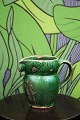 Antique "Lillerød" owl jug in glazed earthenware from around 1900...