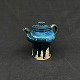Height 13 cm.
Stamped HAK 
Denmark.
Beautiful blue 
glazed teapot 
from Kähler 
with fine ...