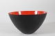 Herbert 
Krenchel
Large krenit 
salad bowl
with 
Orange-red and 
black enamel
Height 13.8 
...