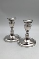 Svend Toxværd 
Silver 
Candlesticks 
(2) Measures H 
12 cm (4.72 
inch) Combined 
Weight 423.0 
gr. ...