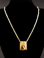 Bjrn Weckstrm for Lapponia necklace of 14 kt. gold