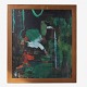 Jens Birkemose
Large panel 
painting with 
frame in ...