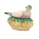 Small pigeon 
shaped faience 
tureen by 
Marieberg, 
Sweden, ...