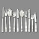 Bernadotte 
silver cutlery,
Sigvard 
Bernadotte for 
Georg Jensen; 
Bernadotte 
silver cutlery,
a ...